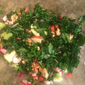 kale veggie salad